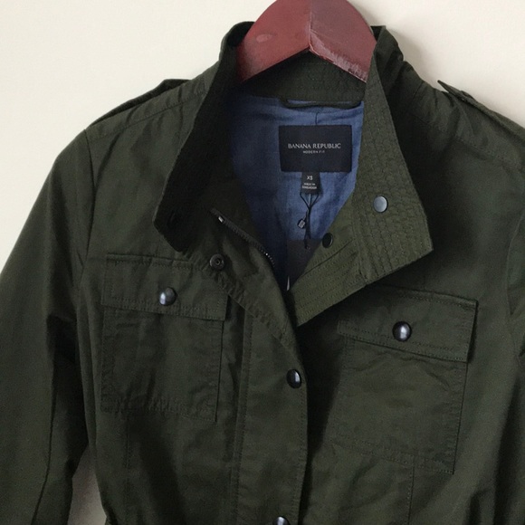 Banana Republic Belted Utility Jacket - Picture 2 of 6